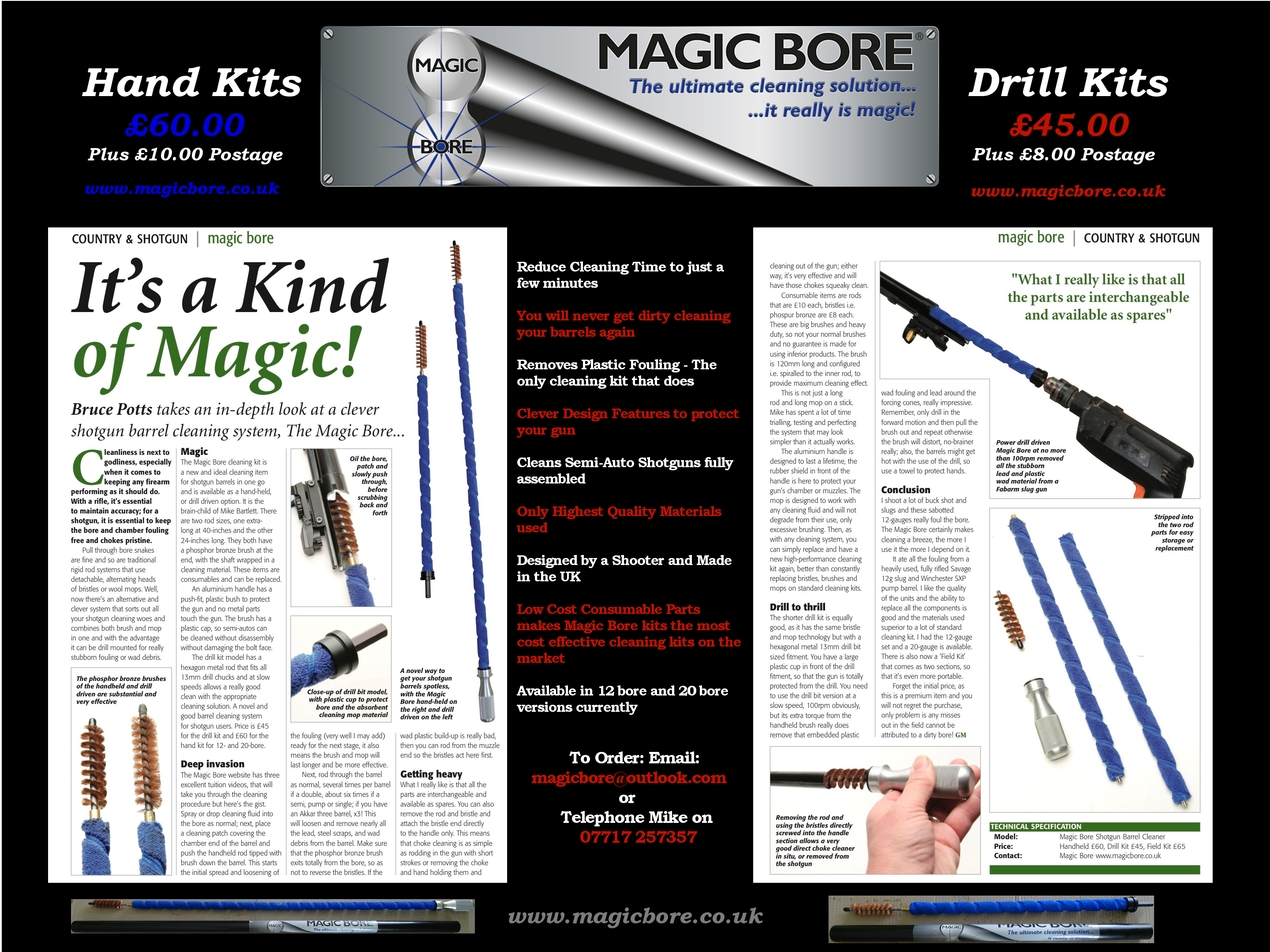 MAGIC BORE Now Available
