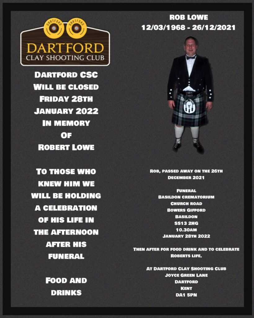 Contact Opening Times Dartford Clay Shooting Club